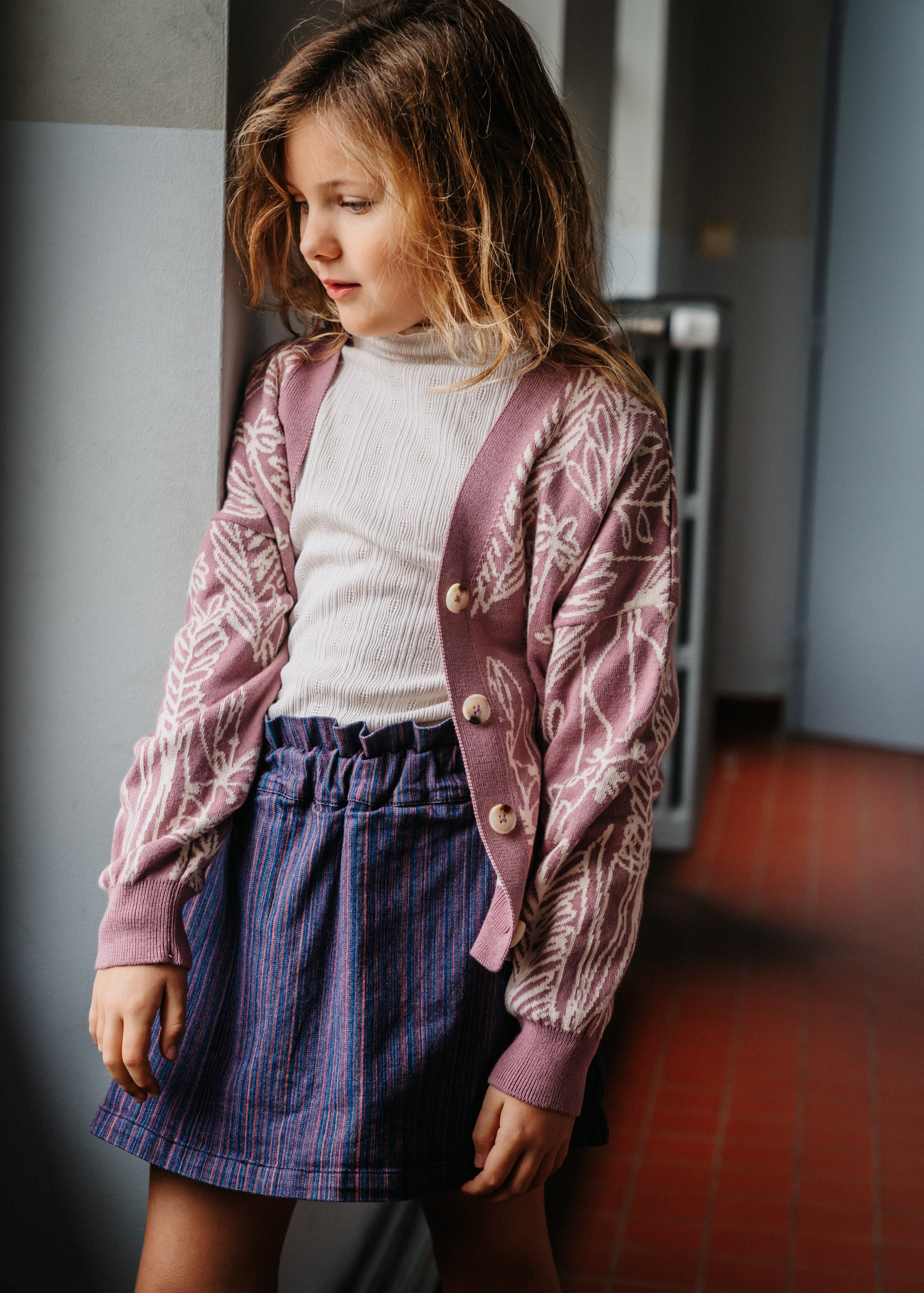 MO Cardigan – Organic Cotton Knit | Bonnie & The Gang