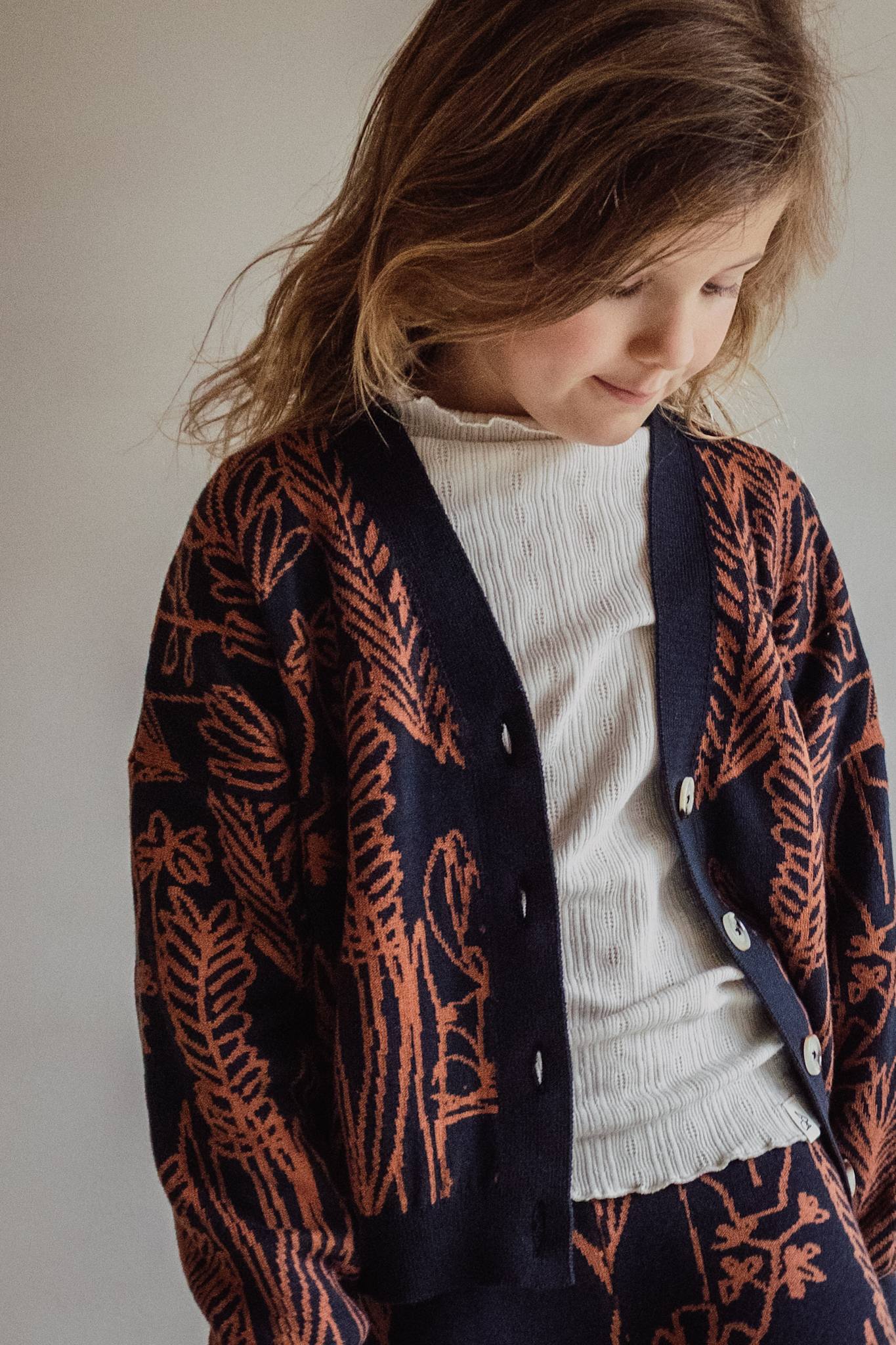 MO Cardigan – Organic Cotton Knit | Bonnie & The Gang