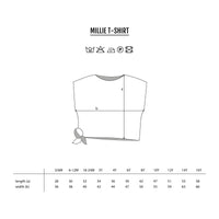 MILLIE knotted T-shirt
