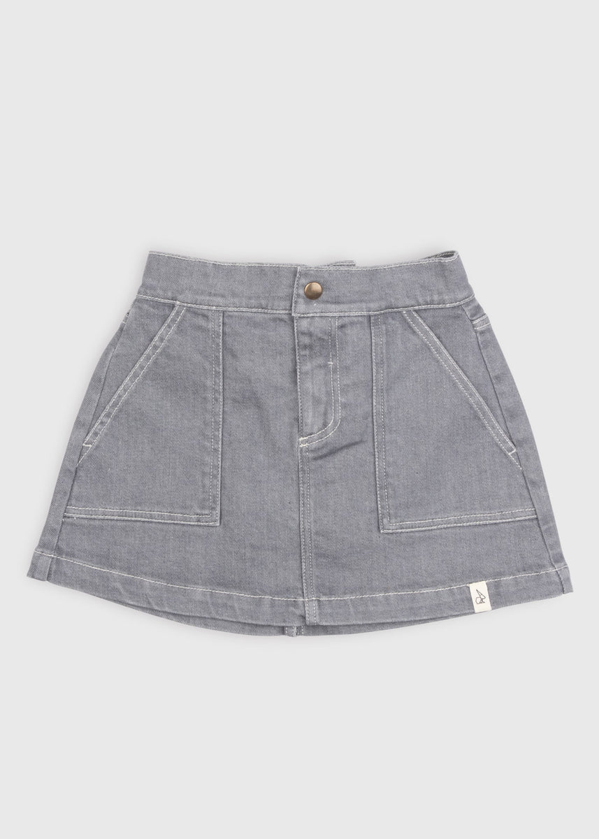 CASSIE mini skirt denim – BONNIE & THE GANG