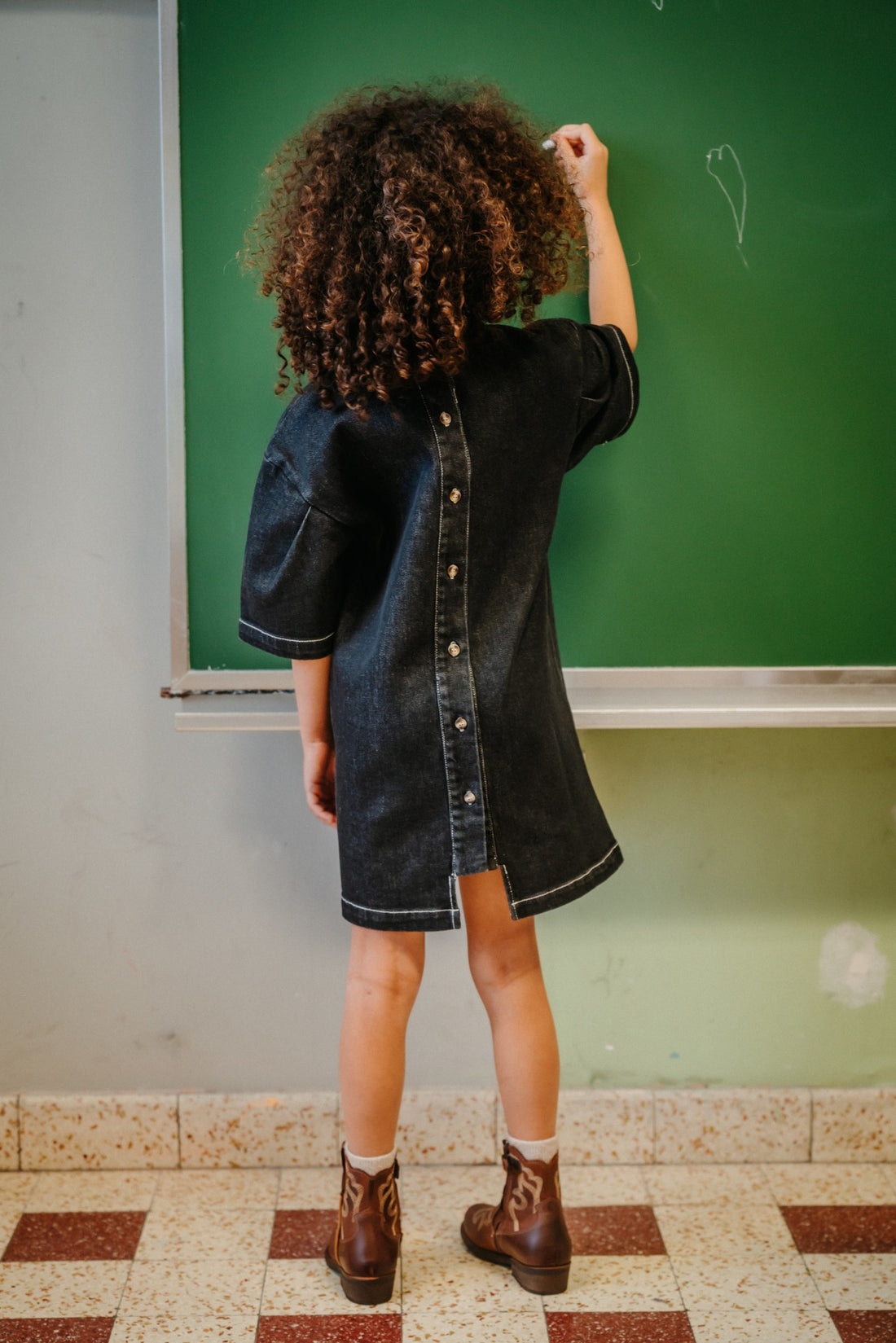 FIONA dress denim