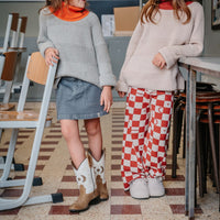 CASSIE mini skirt denim