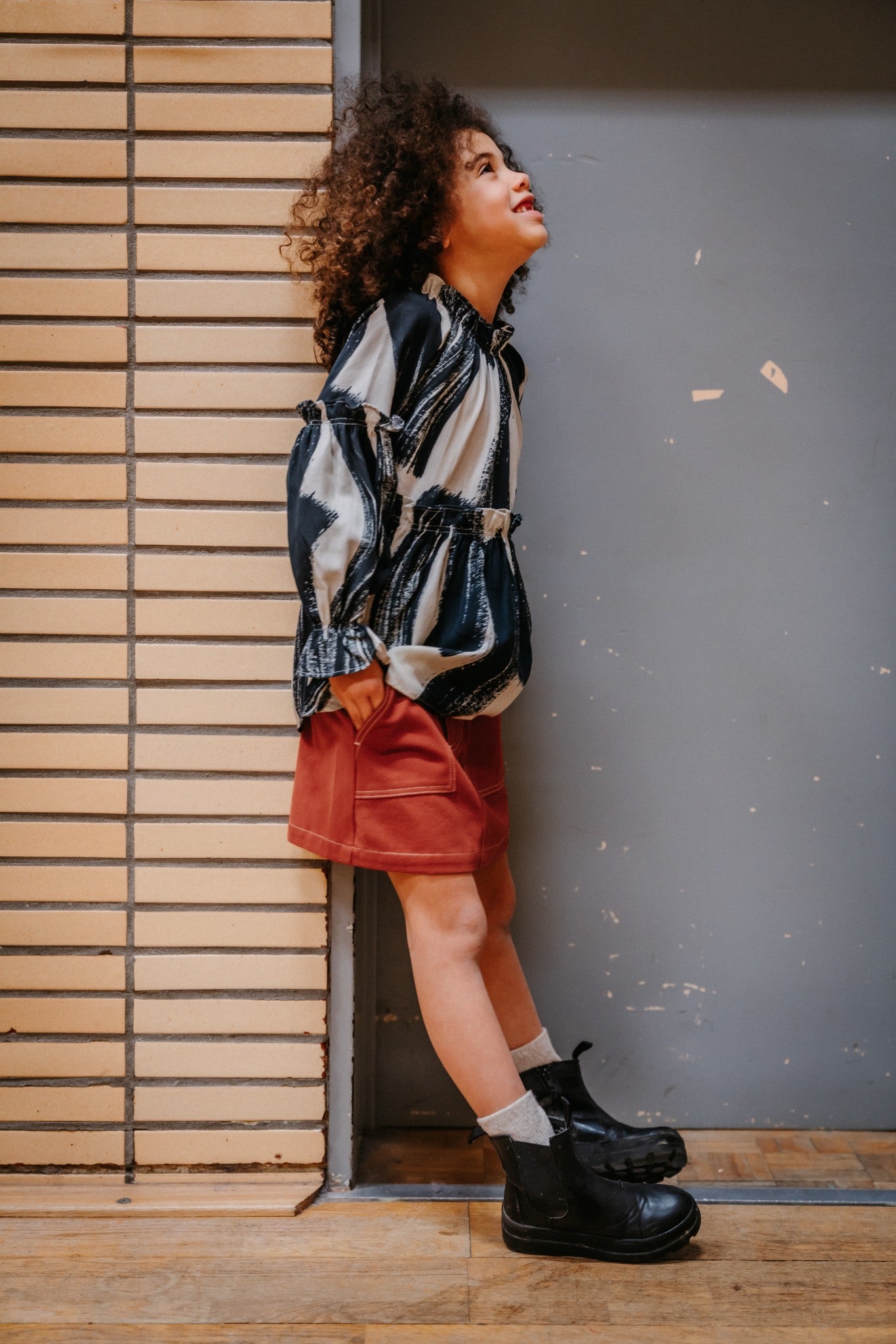 Organic Cotton Twill Mini Skirt | Bonnie & The Gang