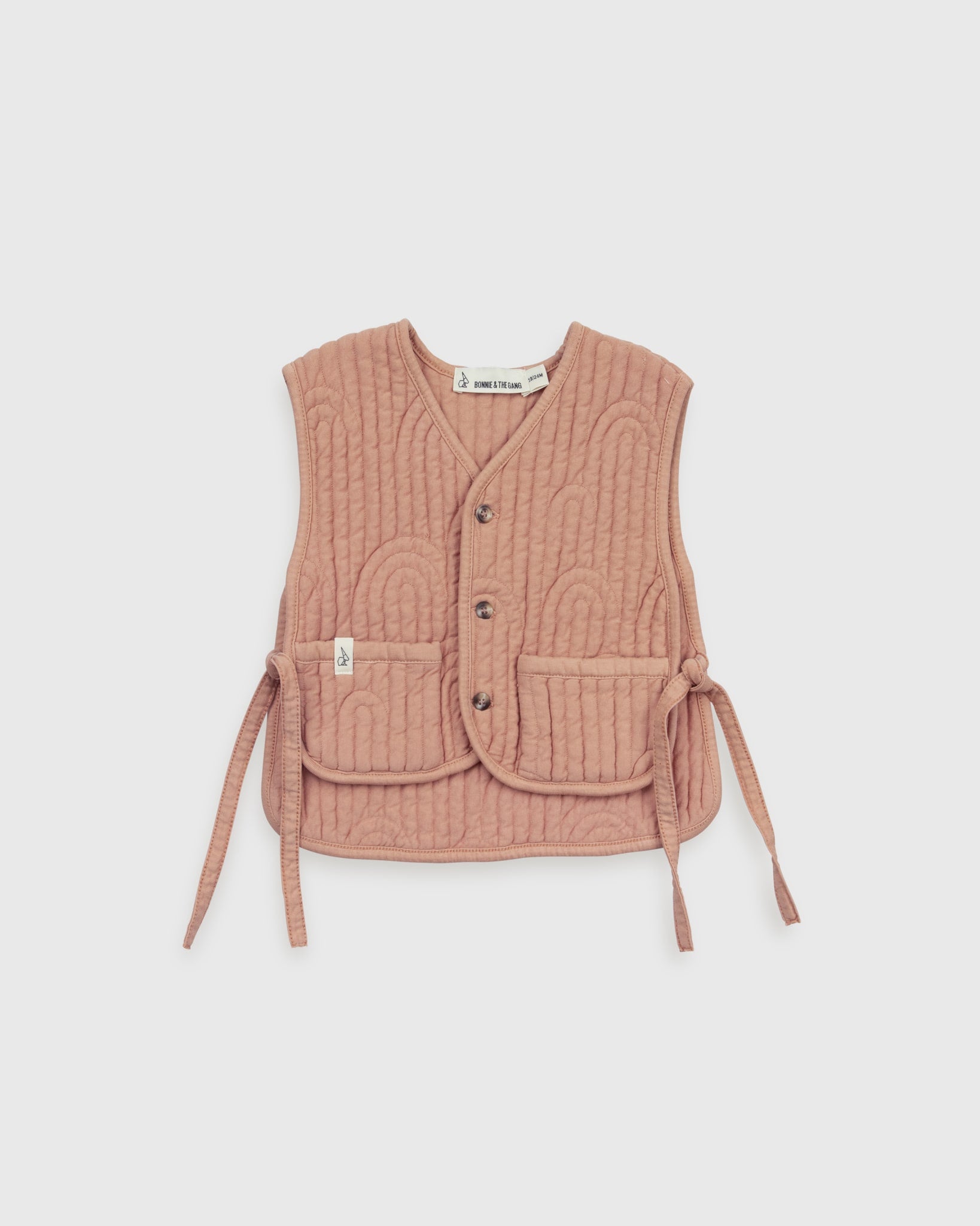 Organic cotton Girls quilt Vest – BONNIE & THE GANG