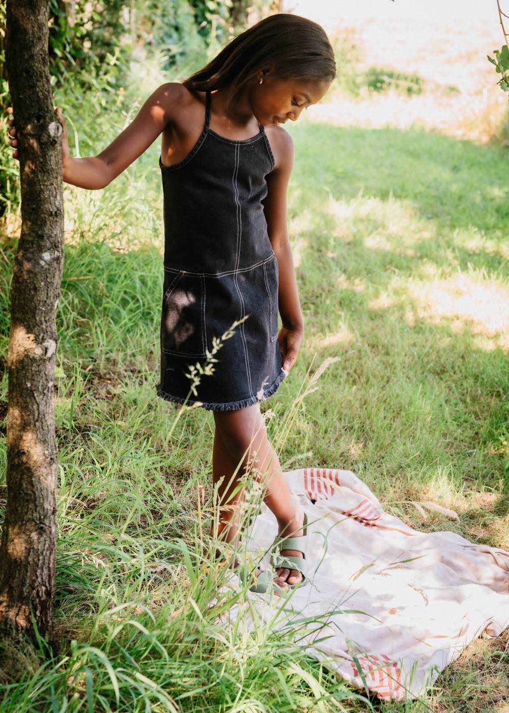 STELLA jumper dress denim