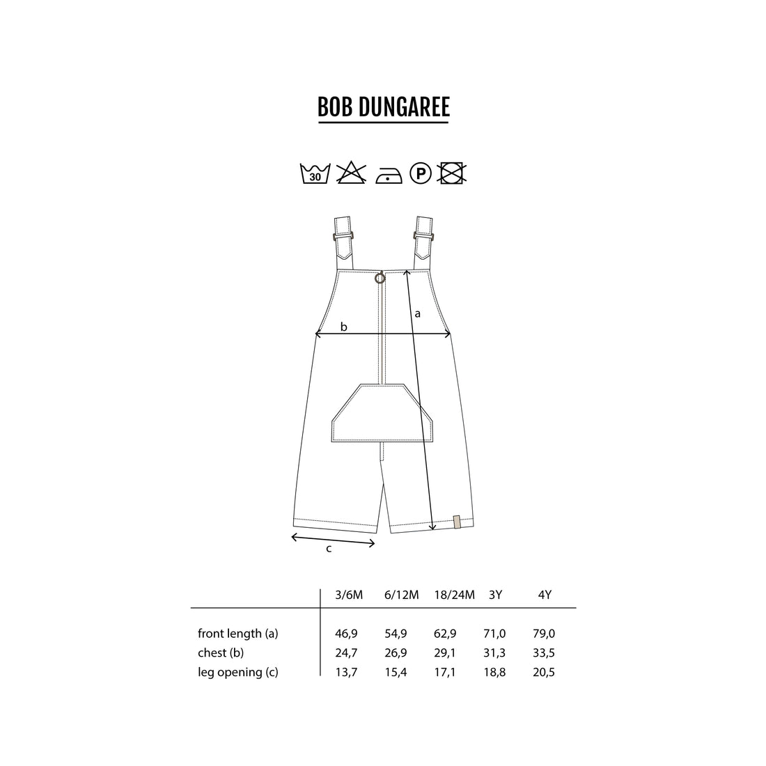 BOB dungaree