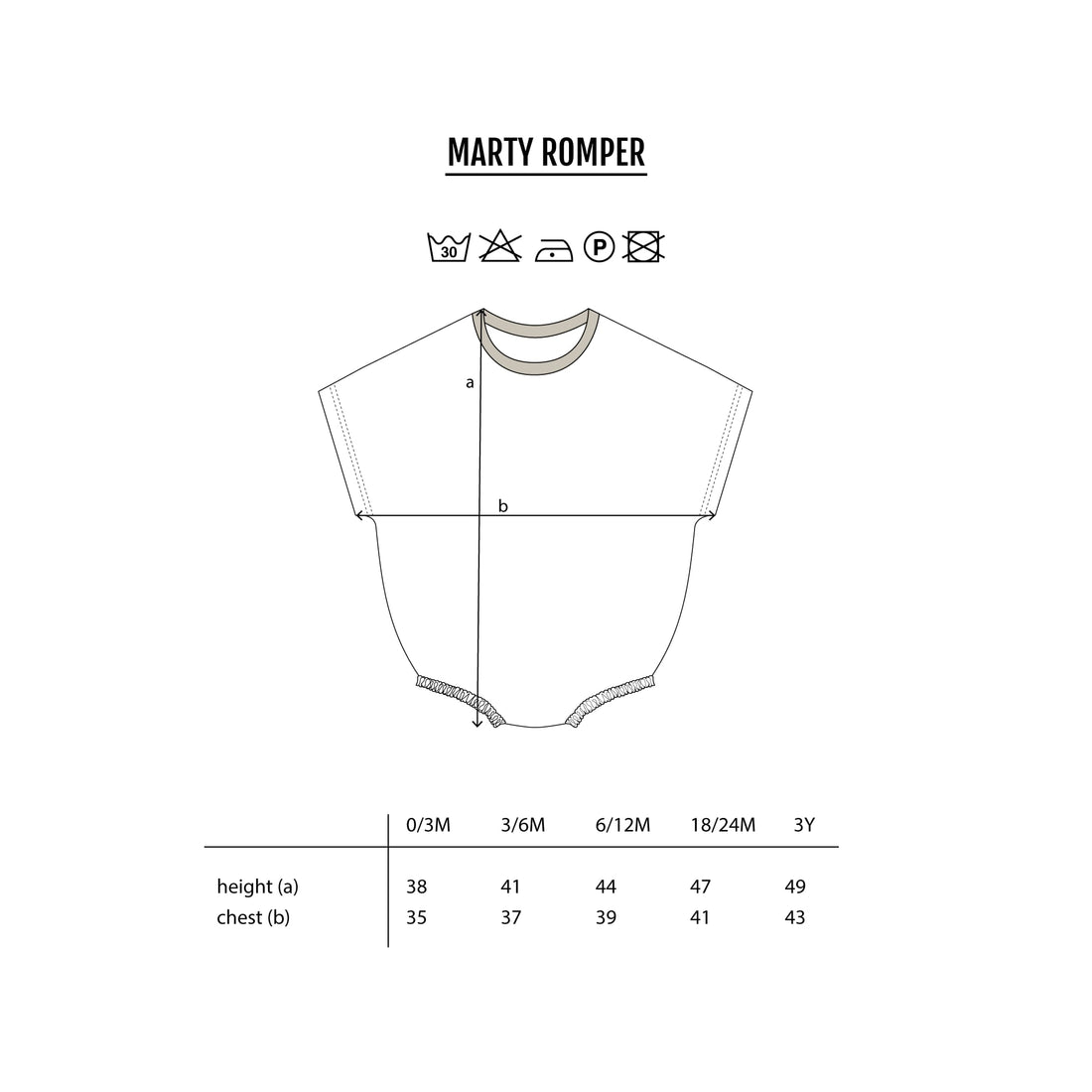 MARTY romper