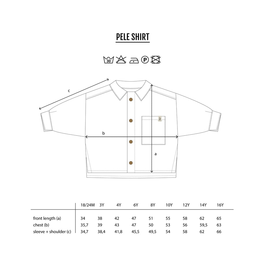 PELE shirt twill