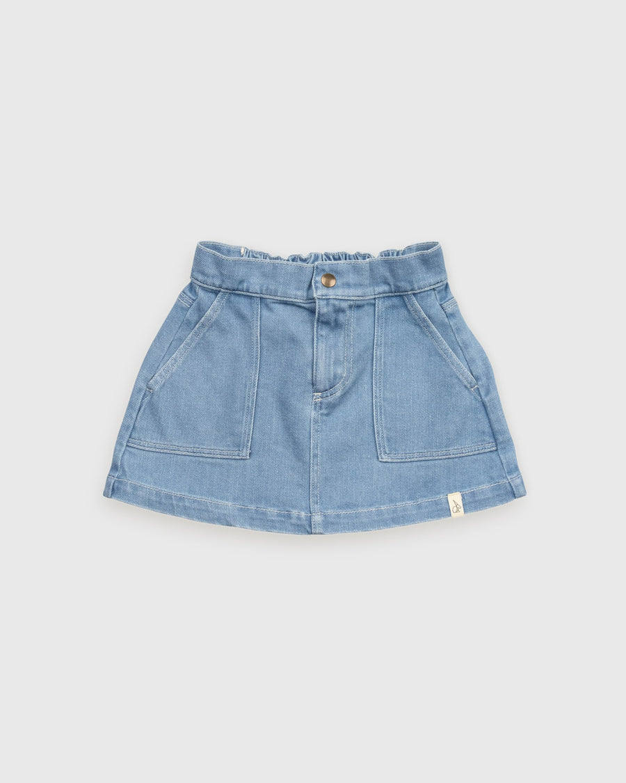 CASSIE mini skirt denim