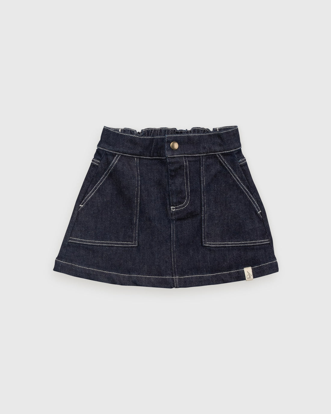 CASSIE mini skirt denim