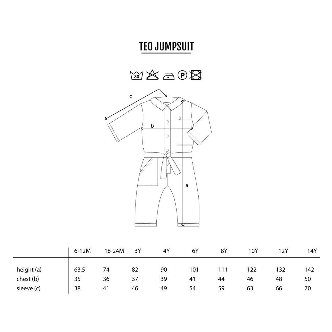 TEO jumpsuit twill