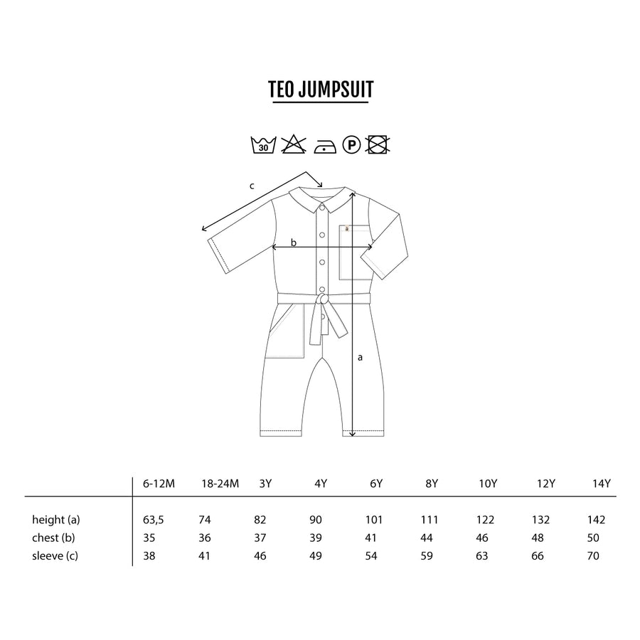 TEO jumpsuit twill