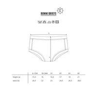 RONNI UV swim briefs