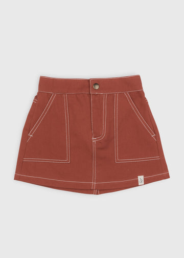 CASSIE mini skirt twill