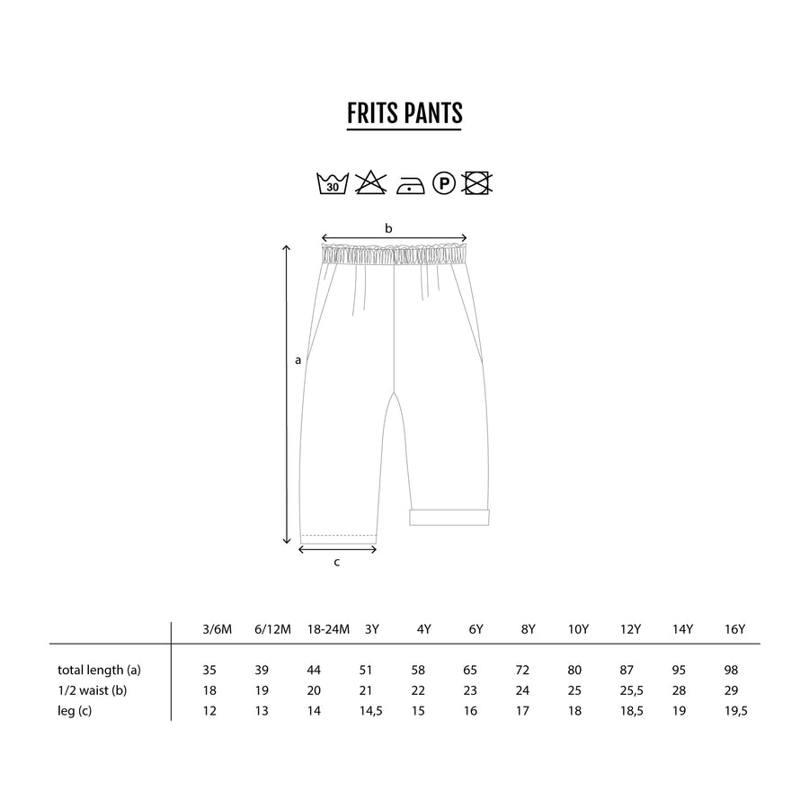 FRITS pants twill