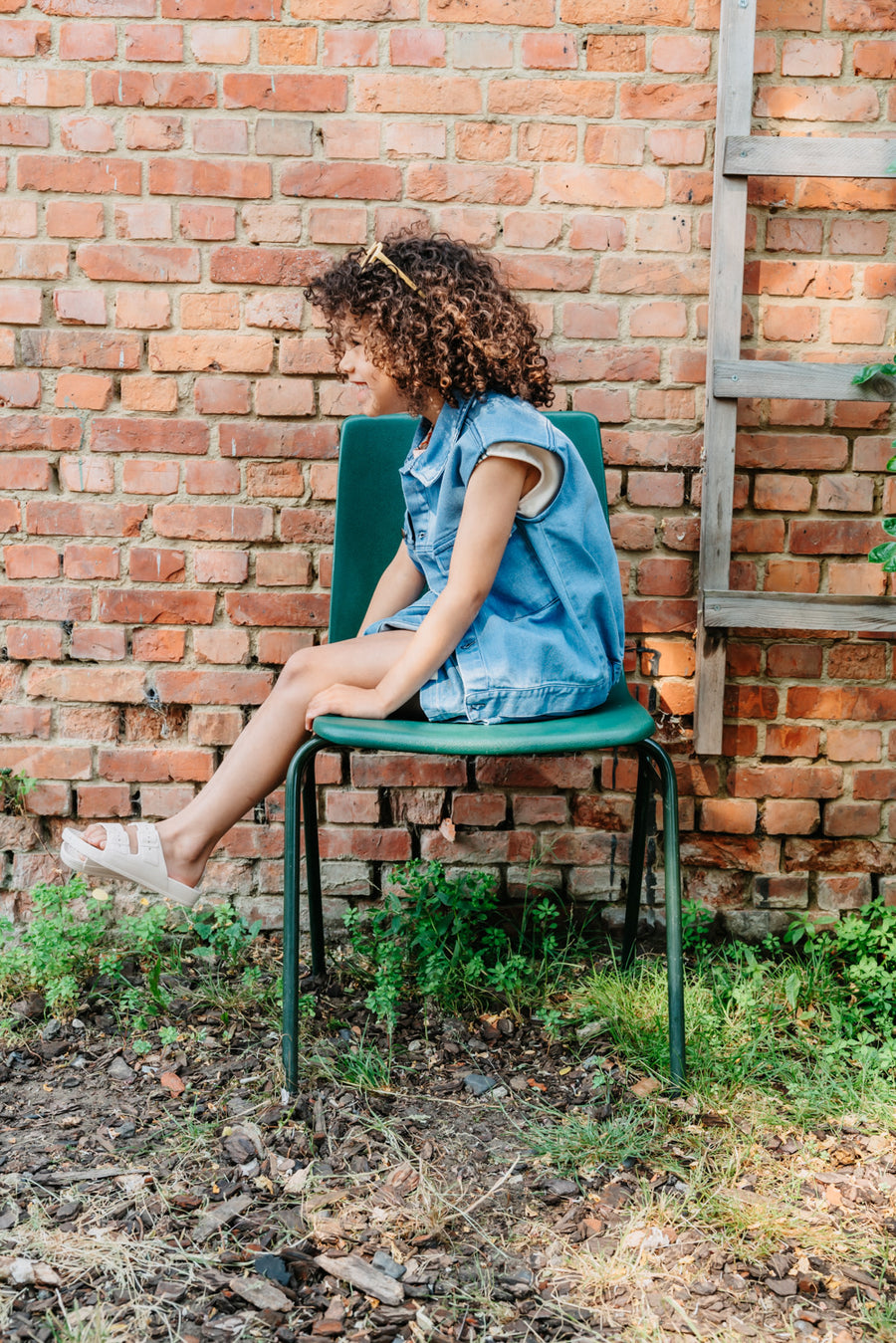 CASSIE mini skirt denim