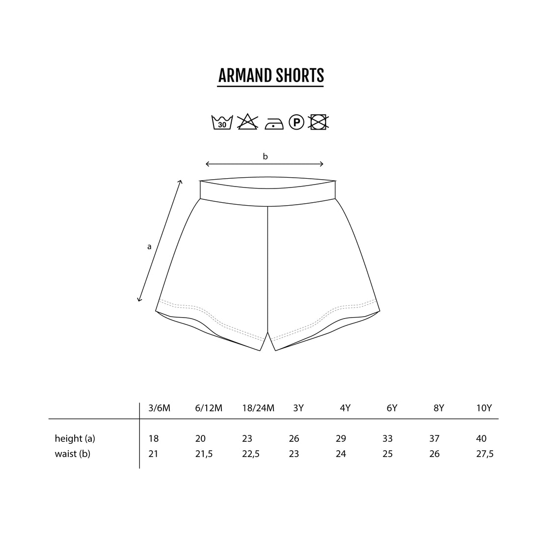 ARMAND shorts